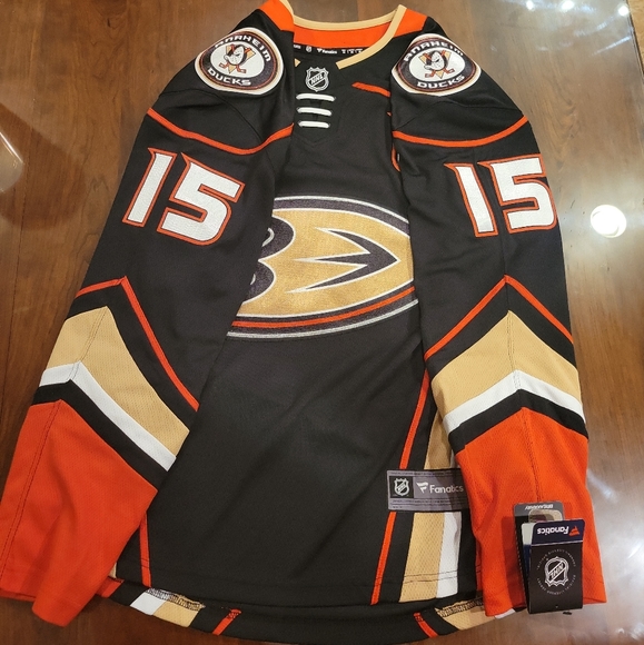 *SOLD* Official Ryan Getzlaf Anaheim Ducks Black Home Breakaway Jersey Reg.$175 - Picture 2 of 7